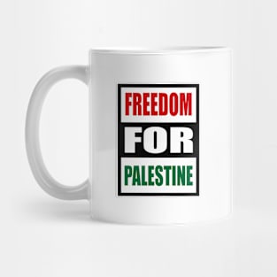 Freedom for Palestine Mug